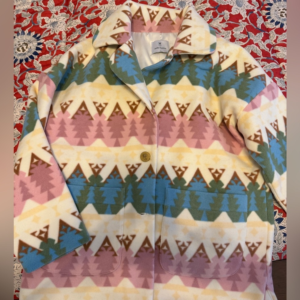 Dudley Stephens women’s fleece coat. Size large.